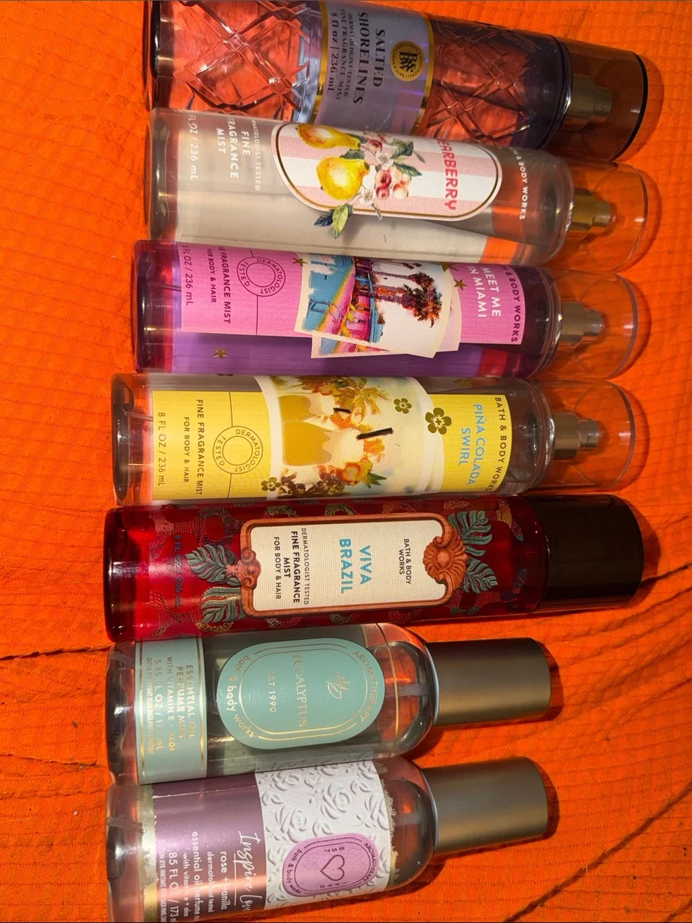 Bath & Body Works assorted bath